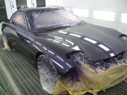 FD(RX7)のオールペイント(全塗装)6