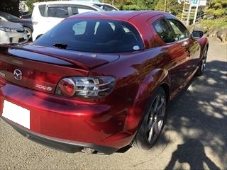 マツダのRX-8：オールペイント