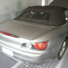 ホンダのS2000 GH-AP1　：傷の修理方法と費用　 ボンネット・トランク修理費用、塗装　工賃200,000円