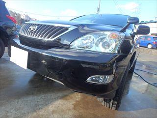 管0004　ハリアー ACU30W　フロント左　助手席　シート トリム番号：FA22 M´z SPEED リアゲートスポイラー 未塗装 ABS ヴォクシー MZRA90W