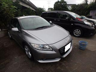 ホンダのCR-Z（DAA-ZF1）：傷の修理方法と費用 右ドア、右