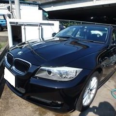 BMW 3シリーズ(LBA-PG20) バンパー傷の修理方法と費用　フロントバンパー鈑金塗装　作業工賃77,000円